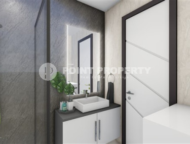 Уютная квартира 1+1 в новом комплексе с датой окончания работ - октябрь 2023 года, район Оба-id-3458-фото-4