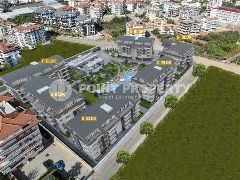 Уютная квартира 1+1 в новом комплексе с датой окончания работ - октябрь 2023 года, район Оба-id-3458-фото-24