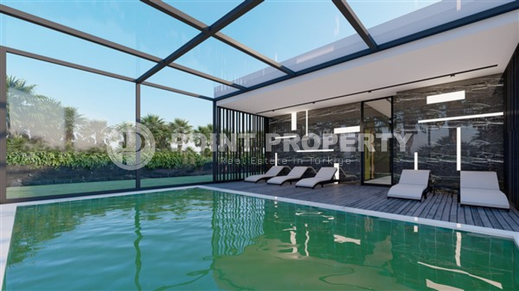 Небольшой трёхкомнатный пентхаус с площадью 90 м2 в новой резиденции, район Авсаллар-id-3461-фото-13