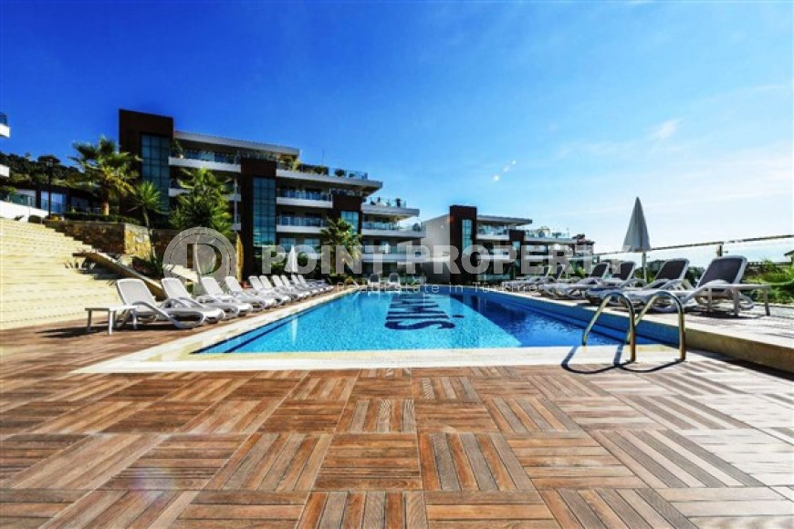 Роскошные апартаменты 170 м2 с просторной террасой, район Джикджилли, Аланья-id-3462-фото-6