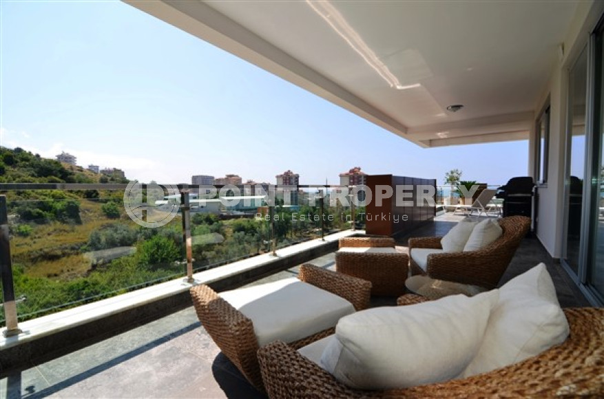 Роскошные апартаменты 170 м2 с просторной террасой, район Джикджилли, Аланья-id-3462-фото-14