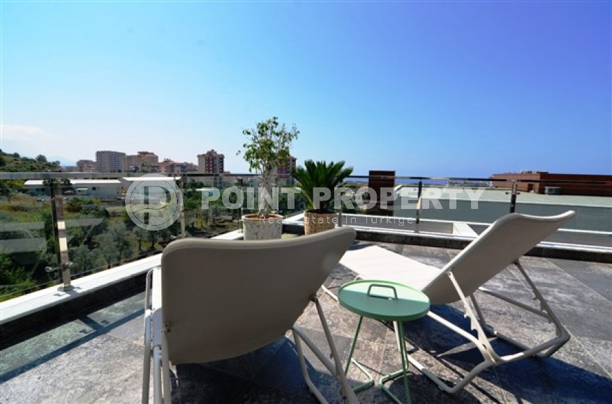 Роскошные апартаменты 170 м2 с просторной террасой, район Джикджилли, Аланья-id-3462-фото-16