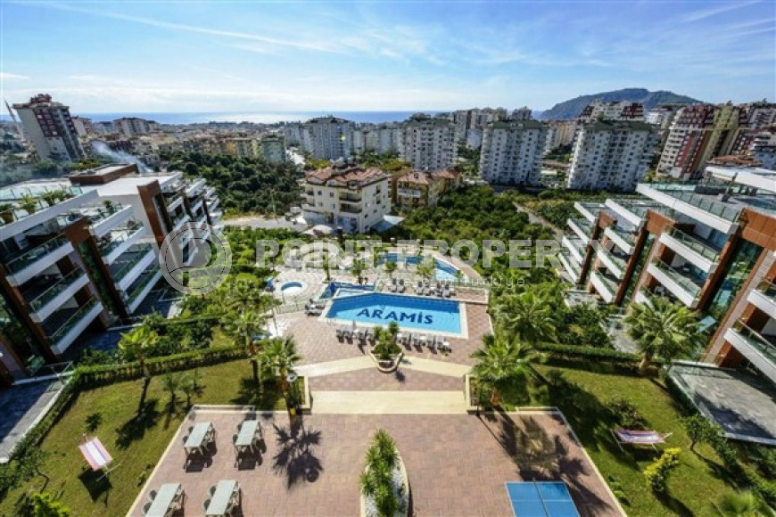 Роскошные апартаменты 170 м2 с просторной террасой, район Джикджилли, Аланья-id-3462-фото-19