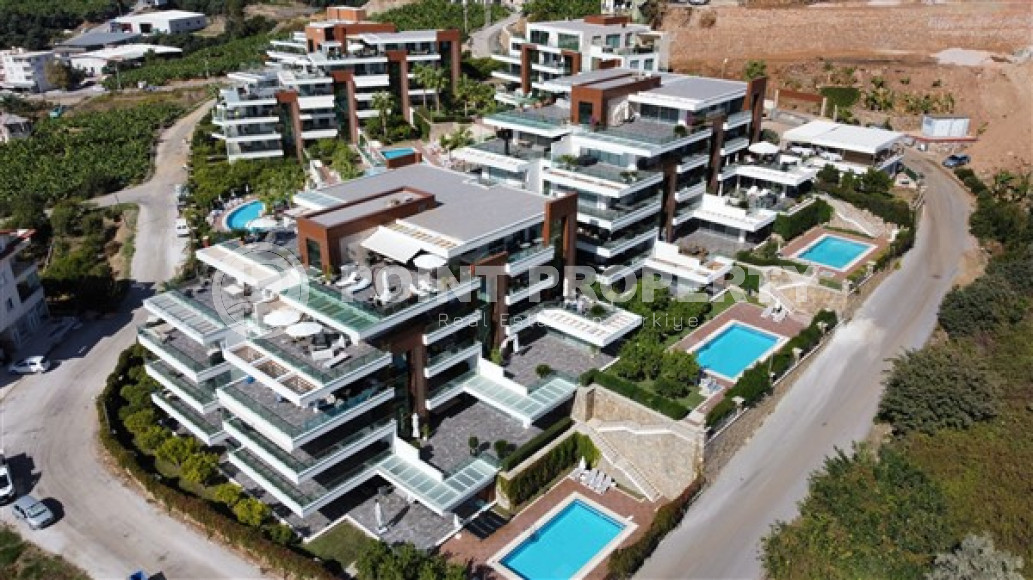 Роскошные апартаменты 170 м2 с просторной террасой, район Джикджилли, Аланья-id-3462-фото-20