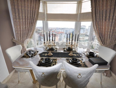 Трёхкомнатная квартира 2+1  и 110 м2 с роскошным интерьером, район Джикджилли-id-3463-фото-1