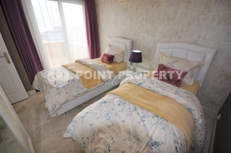 Трёхкомнатная квартира 2+1  и 110 м2 с роскошным интерьером, район Джикджилли-id-3463-фото-3