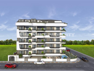 Недорогие апартаменты 50 м2 в строящемся малоэтажном комплексе, район Махмутлар-id-3468-фото-5