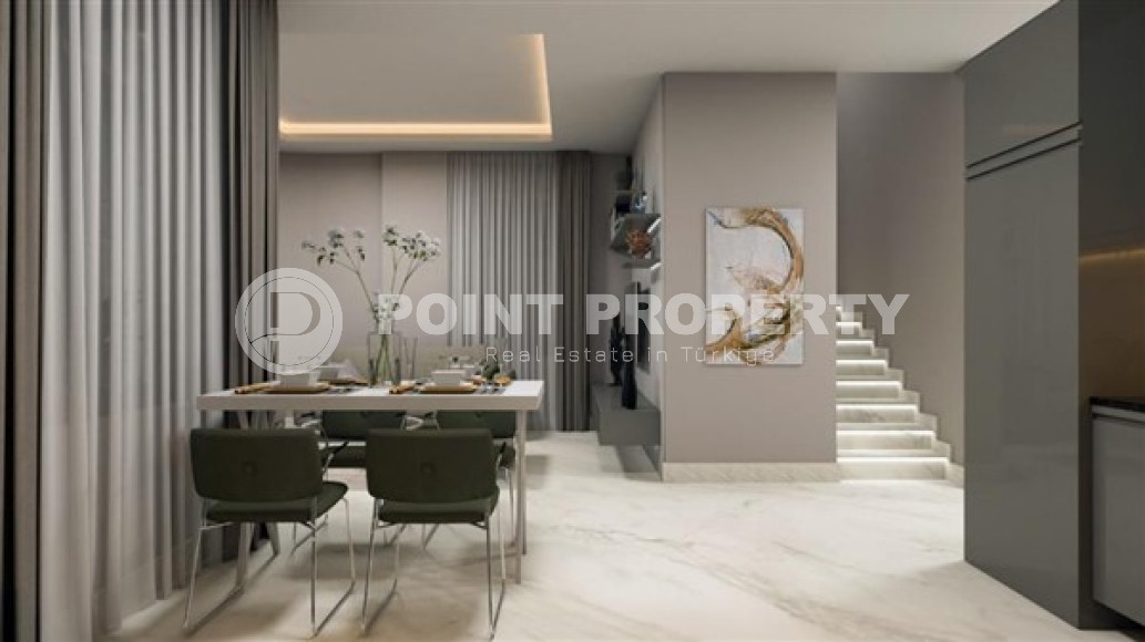 Недорогие апартаменты 50 м2 в строящемся малоэтажном комплексе, район Махмутлар-id-3468-фото-10