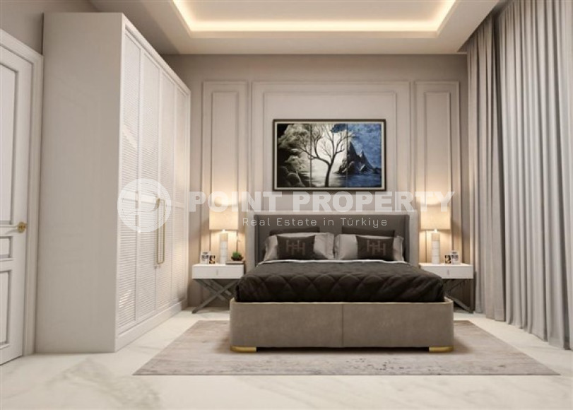 Недорогие апартаменты 50 м2 в строящемся малоэтажном комплексе, район Махмутлар-id-3468-фото-15