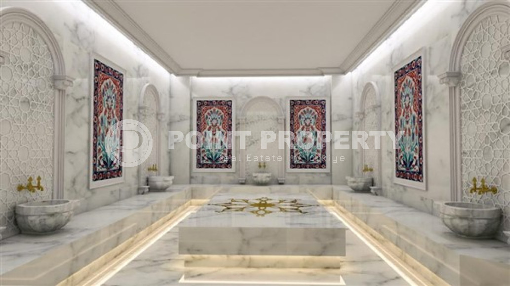 Недорогие апартаменты 50 м2 в строящемся малоэтажном комплексе, район Махмутлар-id-3468-фото-17