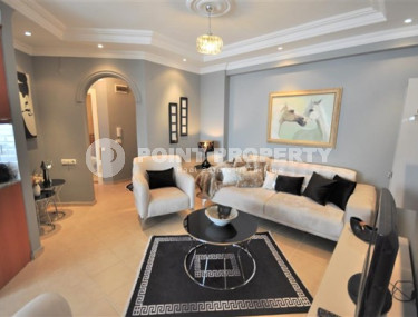 Красивая двухкомнатная квартира 55 м2 с мебелью, район Тосмур-id-3470-фото-3