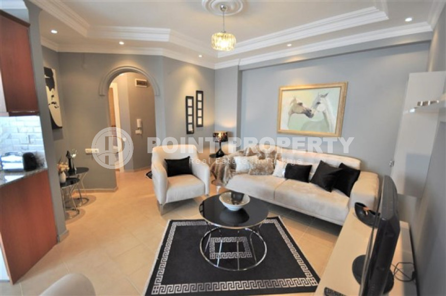 Красивая двухкомнатная квартира 55 м2 с мебелью, район Тосмур-id-3470-фото-3