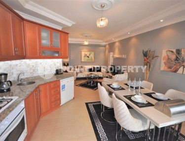 Красивая двухкомнатная квартира 55 м2 с мебелью, район Тосмур-id-3470-фото-4