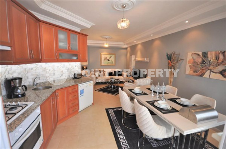 Красивая двухкомнатная квартира 55 м2 с мебелью, район Тосмур-id-3470-фото-4