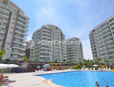 Inexpensive furnished studio with an area of 45 m2 and two swimming pools, Avsallar district-id-3471-photo-1