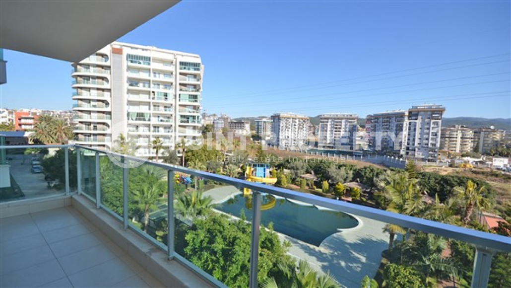 Недорогая меблированная студия с площадью 45 м2 и двумя бассейнами, район Авсаллар-id-3471-фото-9