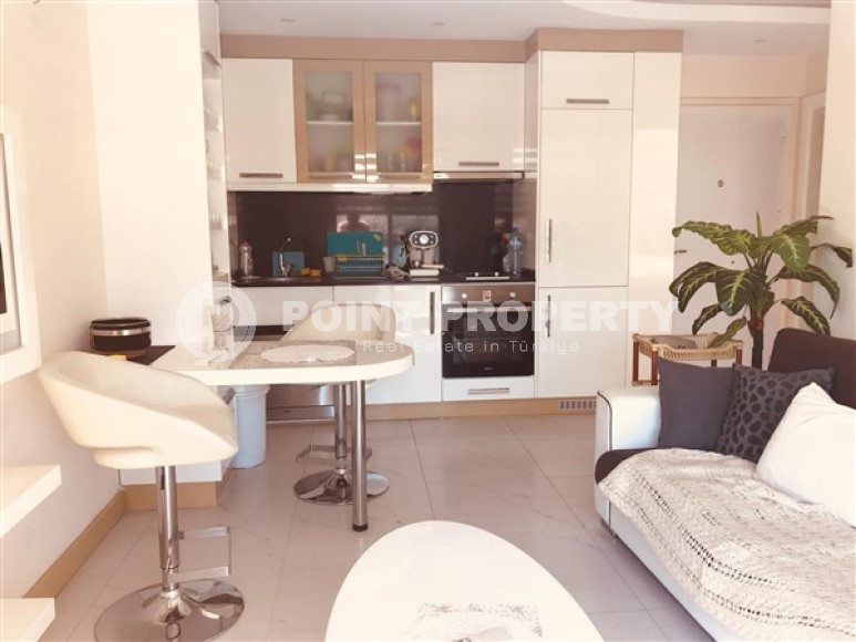 Небольшая двухкомнатная квартира 54 м2, центр Аланьи, в здании 2014 года постройки-id-3479-фото-10