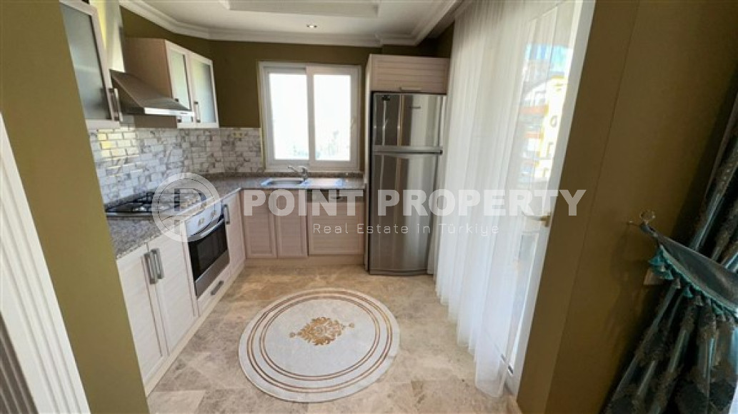 Трёхкомнатные апартаменты 100 м2 с мебелью и роскошным интерьером в районе Джикджилли-id-3481-фото-3