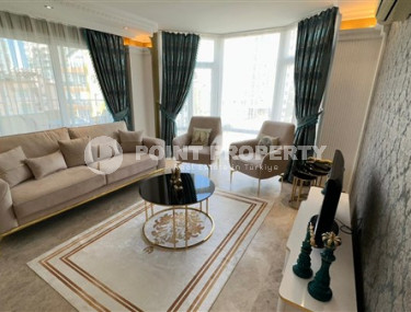 Трёхкомнатные апартаменты 100 м2 с мебелью и роскошным интерьером в районе Джикджилли-id-3481-фото-4