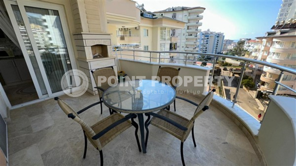 Трёхкомнатные апартаменты 100 м2 с мебелью и роскошным интерьером в районе Джикджилли-id-3481-фото-7