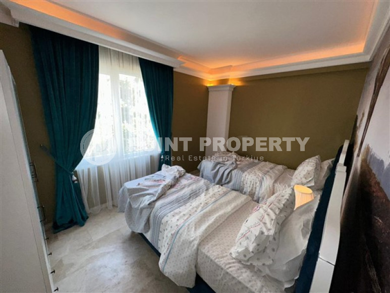 Трёхкомнатные апартаменты 100 м2 с мебелью и роскошным интерьером в районе Джикджилли-id-3481-фото-10