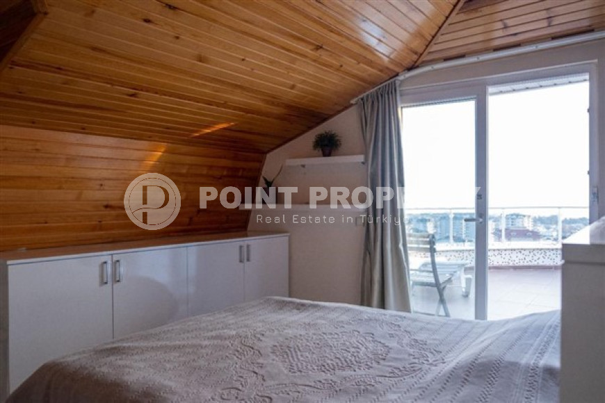 Вместительный пентхаус с планировкой 2+1 и площадью 140 м2 с мебелью, район Джикджилли-id-3482-фото-7