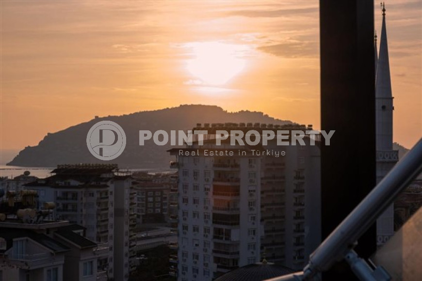 Вместительный пентхаус с планировкой 2+1 и площадью 140 м2 с мебелью, район Джикджилли-id-3482-фото-15