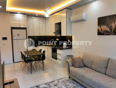 Классическая квартира 1+1 в новом комплексе 2022 года, район Махмутлар-id-3483-фото-1