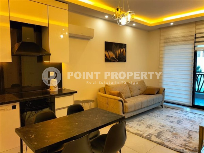 Классическая квартира 1+1 в новом комплексе 2022 года, район Махмутлар-id-3483-фото-3