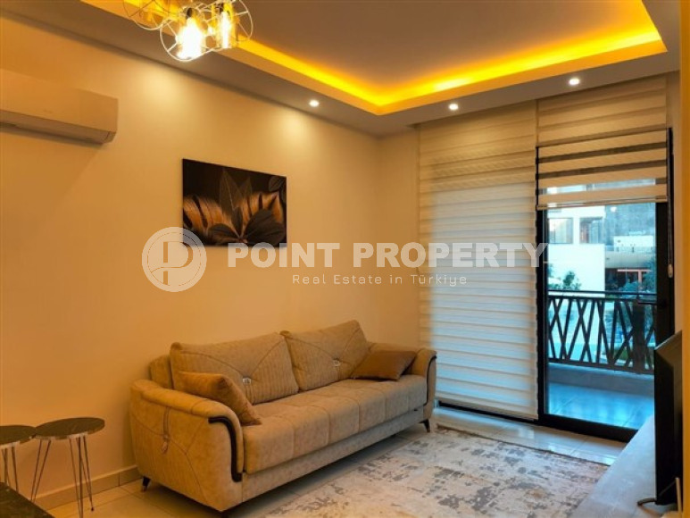 Классическая квартира 1+1 в новом комплексе 2022 года, район Махмутлар-id-3483-фото-4