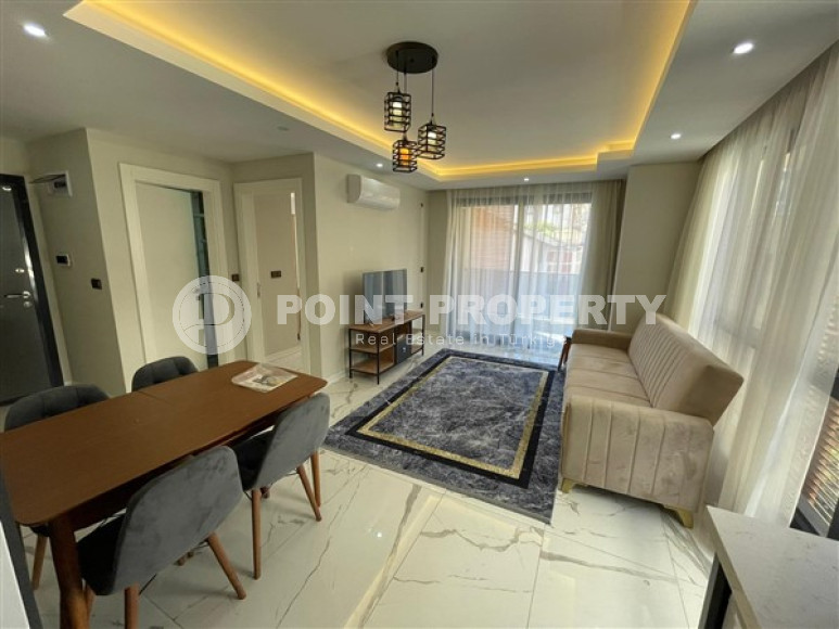 Комфортная небольшая квартира 55 м2, центр Аланьи, в новой резиденции 2021 года-id-3488-фото-6