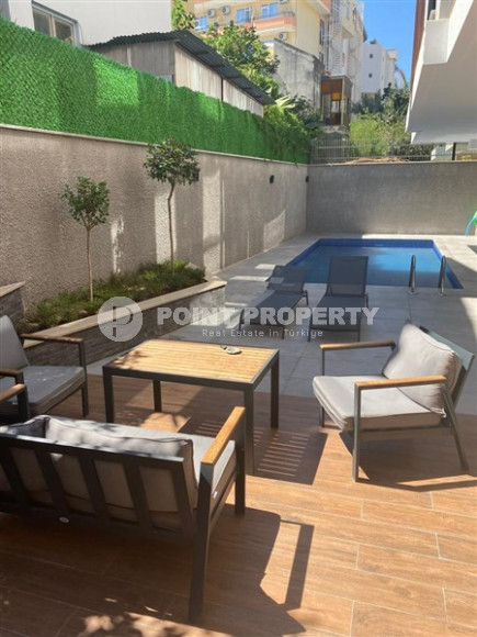 Комфортная небольшая квартира 55 м2, центр Аланьи, в новой резиденции 2021 года-id-3488-фото-9