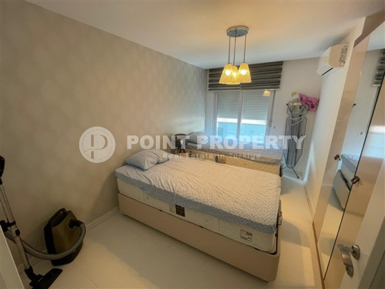 Вместительная двухуровневая квартира с площадью 130 м2, центр Аланьи, 50 метров до Средиземного моря-id-3489-фото-15