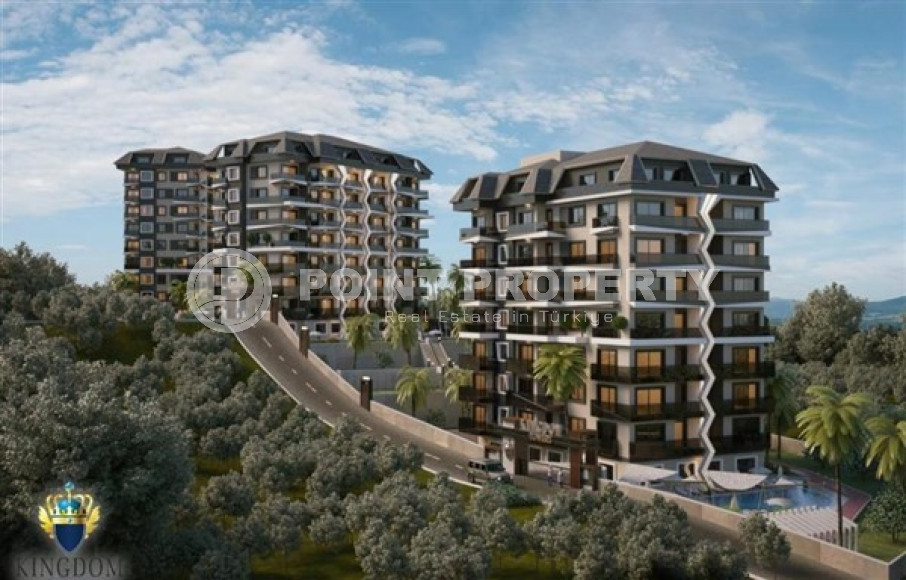 Apartment 72 m2 in a residence under construction, Avsallar district-id-3491-photo-1