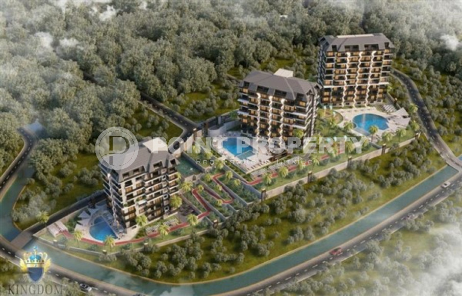 Apartment 72 m2 in a residence under construction, Avsallar district-id-3491-photo-3