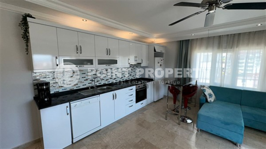 Трёхкомнатная квартира 120 м2 с мебелью и двумя балконами, район Джикджилли-id-3492-фото-3