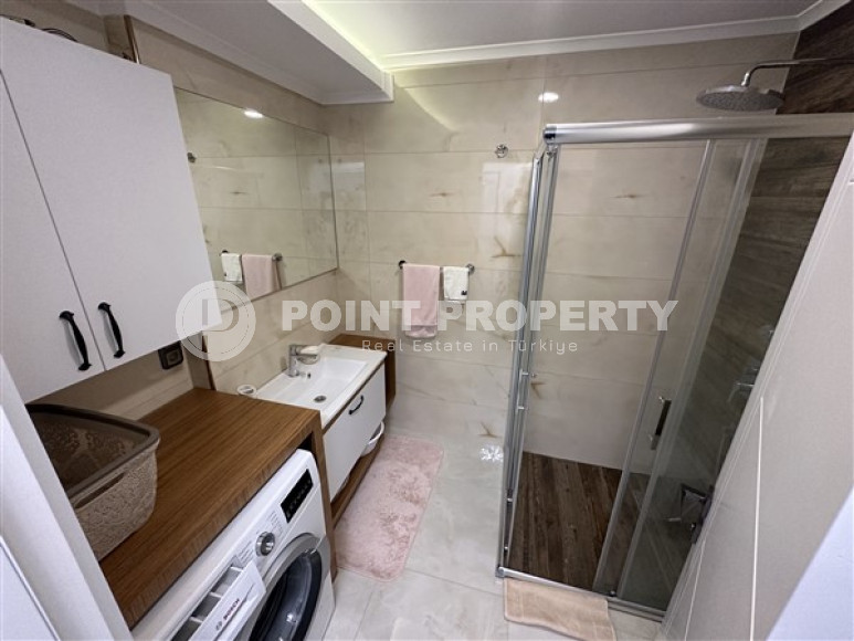 Видовая квартира 1+1 с мебелью возле Средиземного моря в районе Махмутлар-id-3493-фото-2