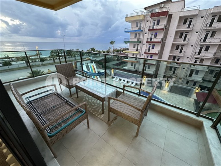 Видовая квартира 1+1 с мебелью возле Средиземного моря в районе Махмутлар-id-3493-фото-5