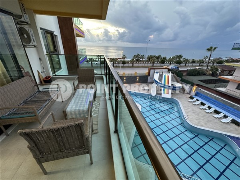 Видовая квартира 1+1 с мебелью возле Средиземного моря в районе Махмутлар-id-3493-фото-6