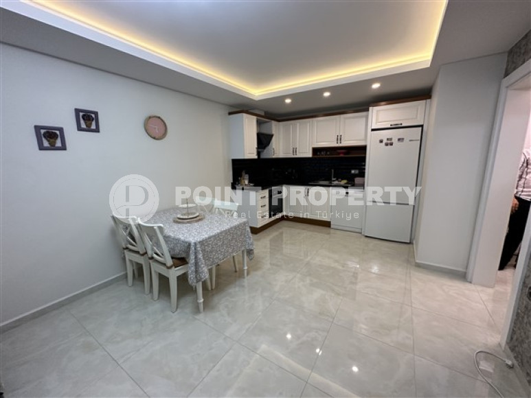 Видовая квартира 1+1 с мебелью возле Средиземного моря в районе Махмутлар-id-3493-фото-7