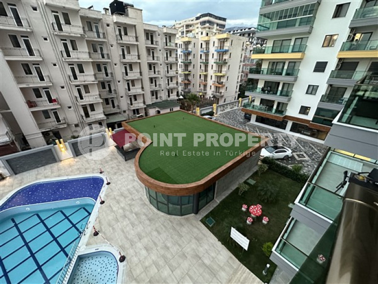 Видовая квартира 1+1 с мебелью возле Средиземного моря в районе Махмутлар-id-3493-фото-8