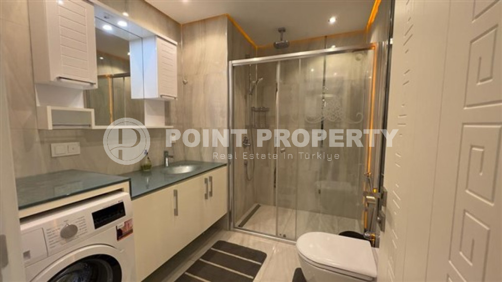 Комфортабельные апартаменты 70 м2 в двух минутах прогулки до Средиземного моря, Махмутлар-id-3494-фото-4