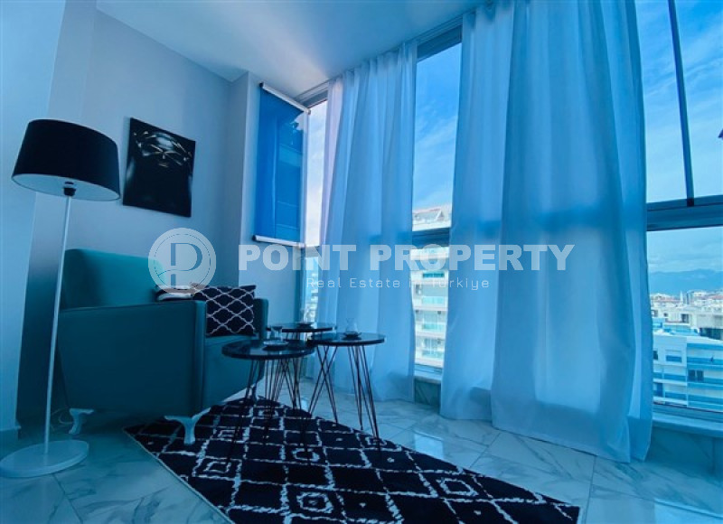 Недорогие апартаменты 1+1 с площадью 65 м2 всего в 350 метрах от моря, район Махмутлар-id-3495-фото-15