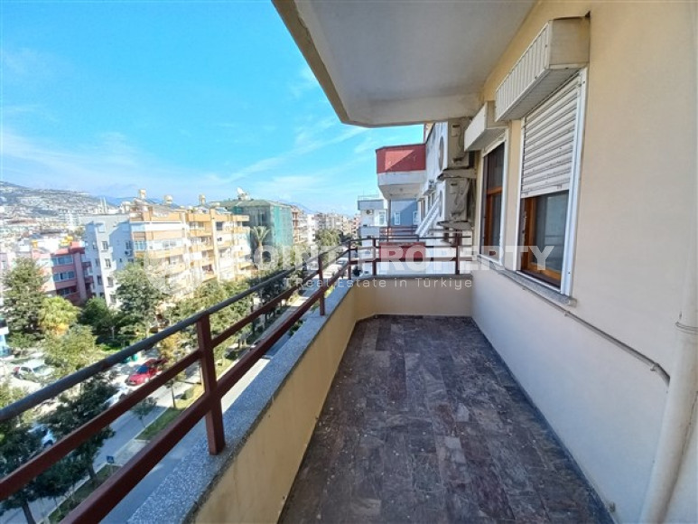 Ухоженные апартаменты с двумя балконами в 150 метрах от пляжа Клеопатры, центр Аланьи-id-3499-фото-7