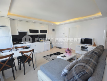 Spacious apartment with a 2+1 layout and an area of 90 m2 in a complex with a private pool and garden in the Oba area, 250 meters from the sea-id-1309-photo-4