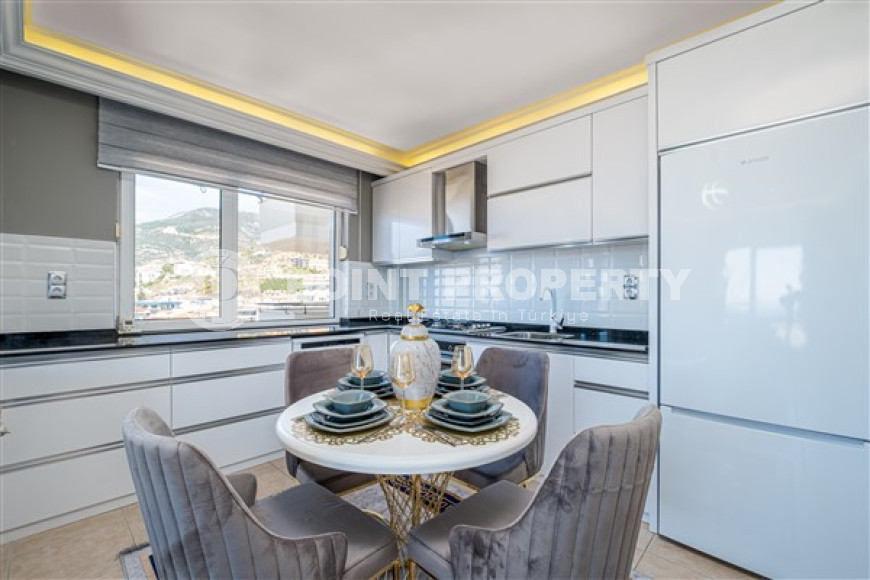 Трёхкомнатная квартира 95 м2 с красивым интерьером в районе Джикджилли-id-3504-фото-8