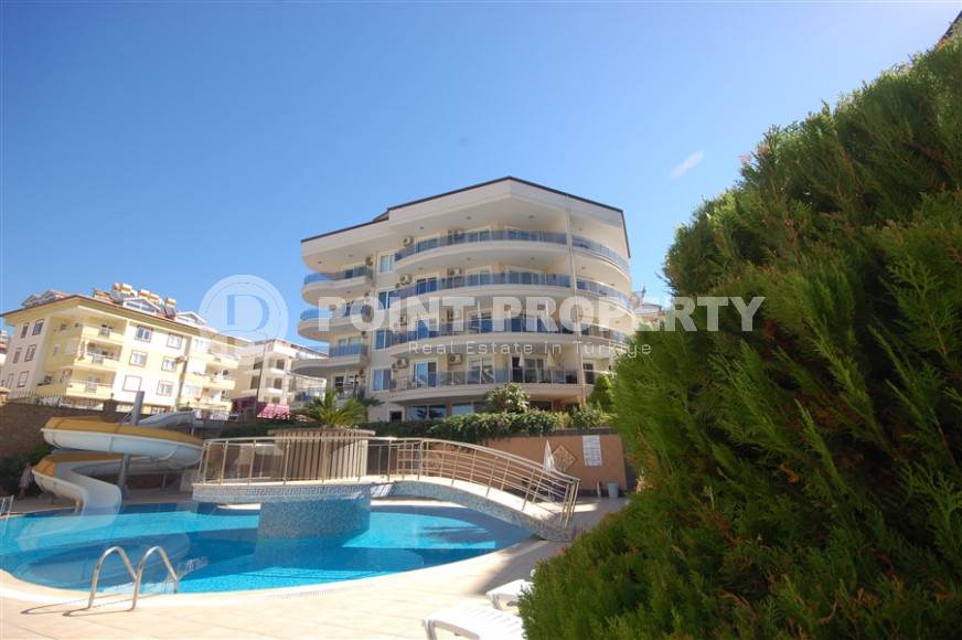 Comfortable three-room apartment 2+1 with an area of 110 m2 from the owner in a large complex in Oba, Alanya, 600 meters from the sea-id-1310-photo-2