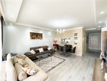 Готовая к проживанию трёхкомнатная квартира 115 м2, район Тосмур, с мебелью-id-3512-фото-1