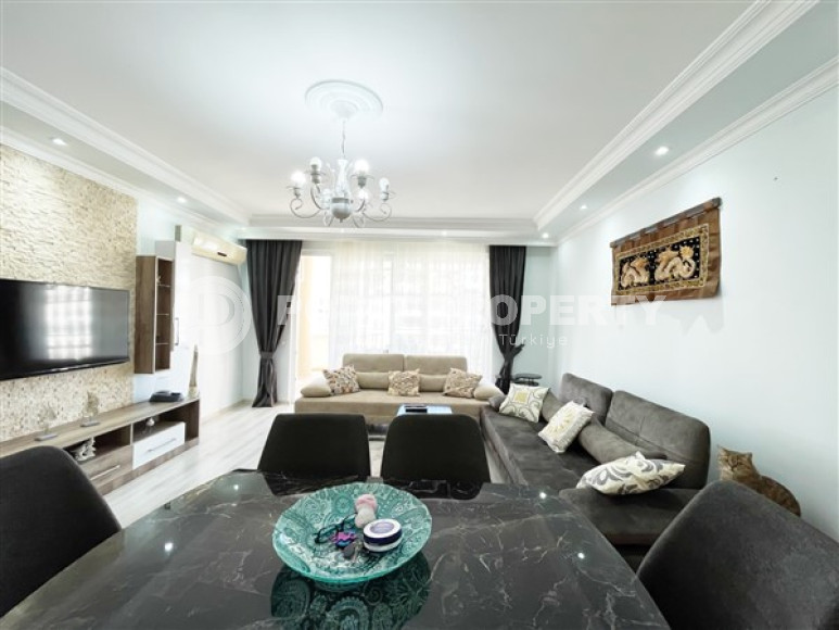 Готовая к проживанию трёхкомнатная квартира 115 м2, район Тосмур, с мебелью-id-3512-фото-8