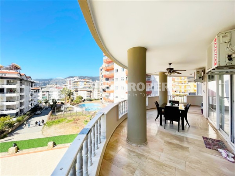 Готовая к проживанию трёхкомнатная квартира 115 м2, район Тосмур, с мебелью-id-3512-фото-14